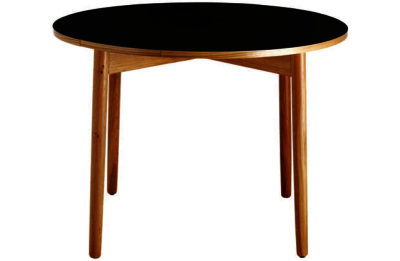 Habitat Suki Black Folding Table - Oak.